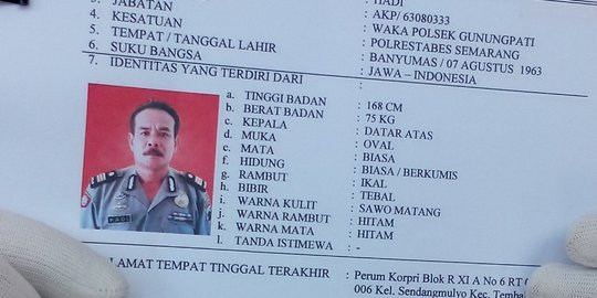 Kapolrestabes Semarang: Wakapolsek Gunungpati hari ini resmi buron
