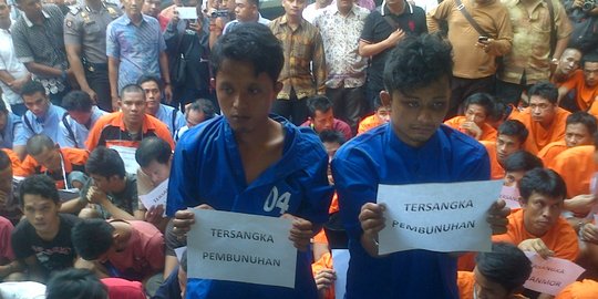 Rudi tewas dibakar 4 orang, 2 ditangkap dan 2 masih buron