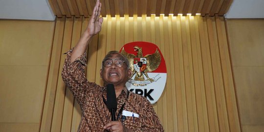 Temui Kabareskrim, Ruki pakai strategi baru damaikan KPK-Polri