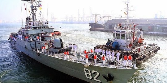 Usai sikat perompak, kapal perang Iran merapat di Jakarta