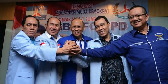 Angkatan Muda Demokrat deklarasi dukung SBY jadi ketua umum