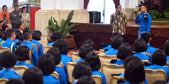 Jokowi imbau siswa SMA Taruna Nusantara waspada bahaya narkoba