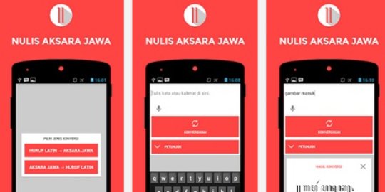 MUHFAU, startup lokal pencetus aplikasi Nulis Aksara Jawa di Android