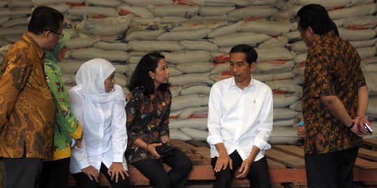 Jokowi tak singgung rencana hapus raskin penyebab beras mahal