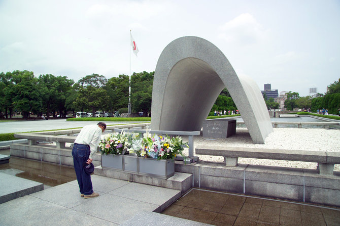 a bomb dome hiroshima jepang