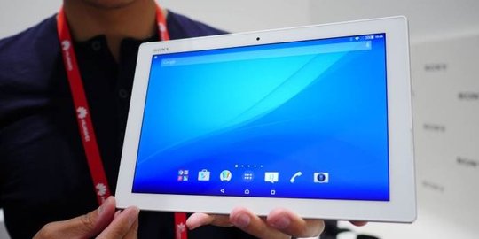 Sony Xperia Z4 Tablet Dirilis Resmi Jadi Tablet Tertipis Di Dunia Merdeka Com