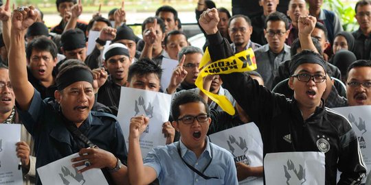Tuntutan tak digubris, pegawai KPK ancam adukan Ruki ke Jokowi