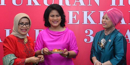 Iriana Jokowi hadiri acara syukuran HUT ke-35 Dekranas