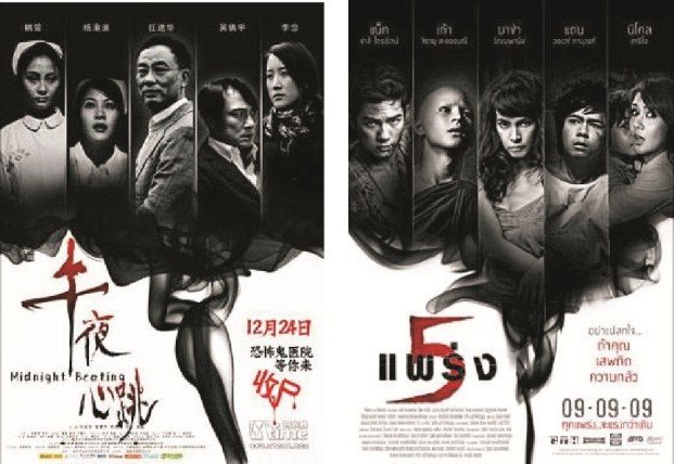 poster lokal identik dengan film luar