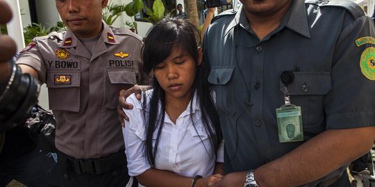 Wajah lesu terpidana mati Mary Jane usai PK ditolak jaksa