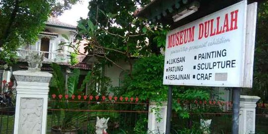 Tak ada perhatian pemerintah Museum Dullah terbengkalai