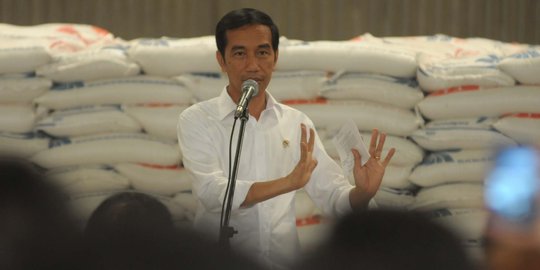 Janji Jokowi, harga beras turun dua pekan lagi