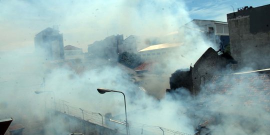 Ini lokasi kebakaran di Petojo gara-gara kompor rumah makan