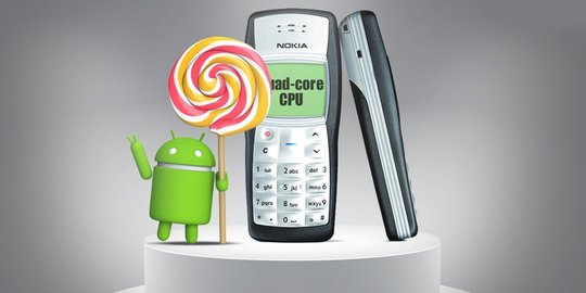 Hore, smartphone Nokia 1100 Android Lollipop masuk tahap uji coba