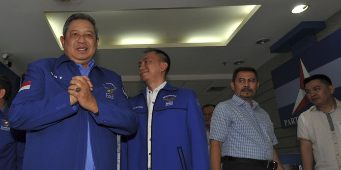 Tiba di Bali, SBY senang disambut meriah meski bukan presiden lagi