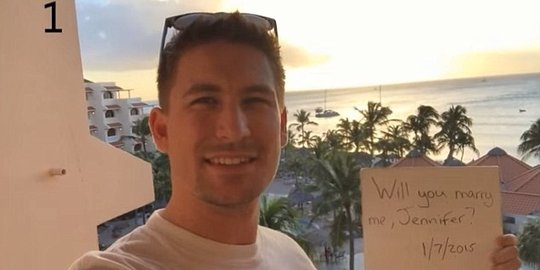 Kebelet nikah, lelaki ini lamar pacarnya setiap hari