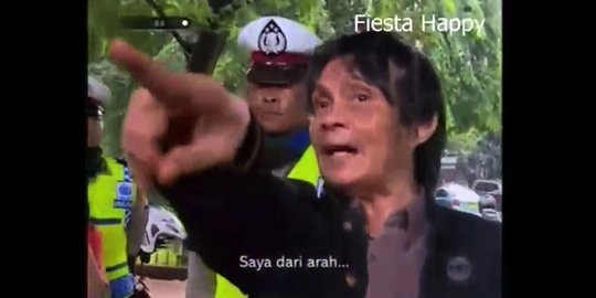 Langgar lalin, mantan anggota DPR marahi polisi yang menilangnya