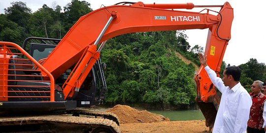 Presiden Jokowi resmikan pembangunan Bendungan Keureuto Aceh