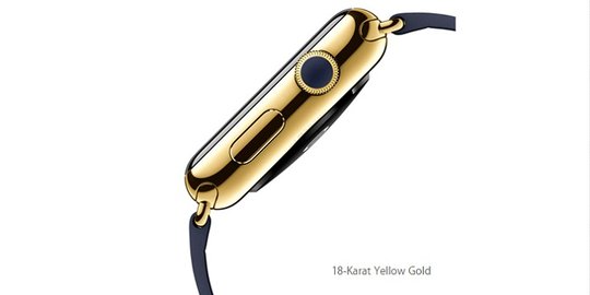 7 logam mahal ini hiasi 'tubuh' indah nan elegan apple watch