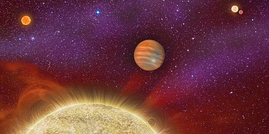 Lagi, ilmuwan temukan planet dengan 4 matahari