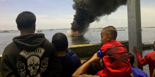 Kapal pengangkut 800 Kg sabu-sabu dimusnahkan di Dadap