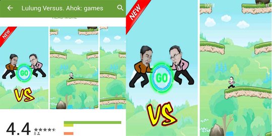 Setelah 'Dana Siluman', kini muncul game 'Lulung Versus Ahok'