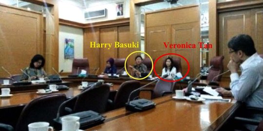 Heboh foto adik dan istri pimpin rapat, ini komentar Ahok