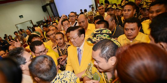 Agung minta hak angket Menkum HAM dihentikan, merusak nama Golkar