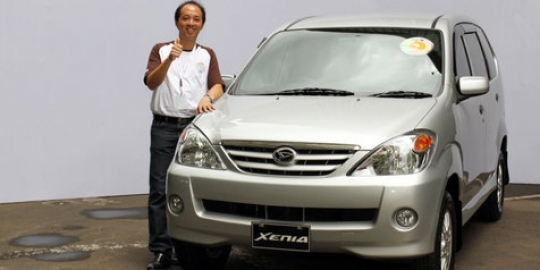 Daihatsu rekondisi Xenia pelanggan menjadi seperti baru