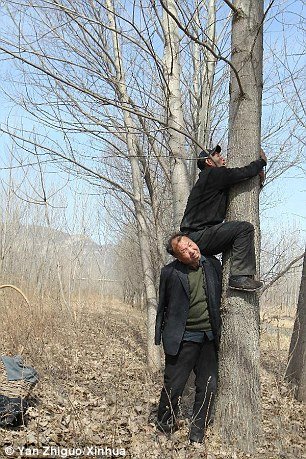 pria buta dan buntung dari china