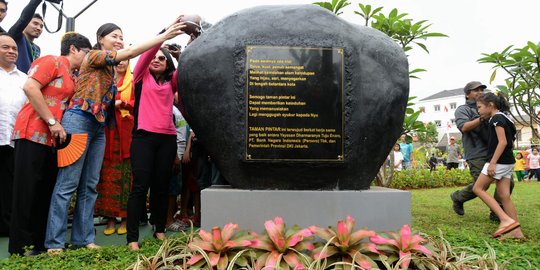 Banyak fasilitas, Taman Pintar disambut antusias warga Kayu Putih