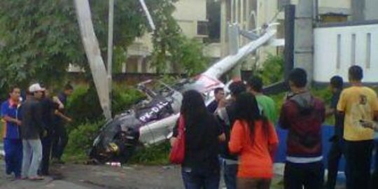 Bawa bayi sakit, helikopter militer di Serbia kecelakaan
