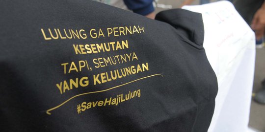 Setelah gantungan kunci, kaos 'Haji Lulung' eksis di car free day