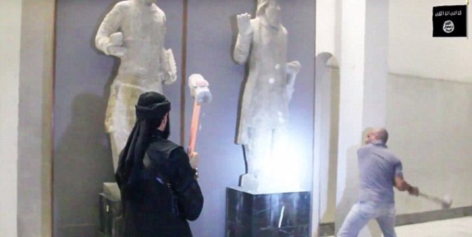 ISIS rampas artefak bersejarah, lalu dijual di forum online