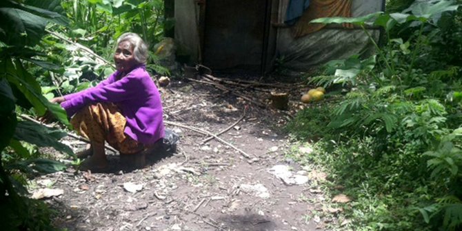 Kisah Mbah Jirah, nenek 90 tahun hidup di gubuk reyot dengan Semut