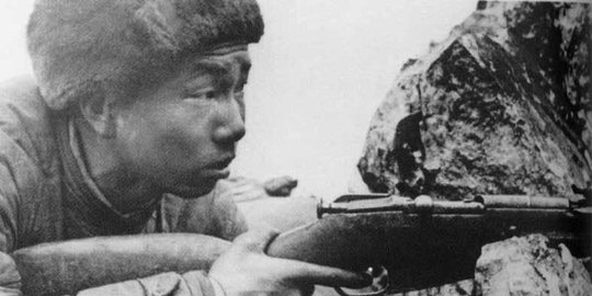 Zhang Taofang, sniper terhebat China yang habisi 214 nyawa