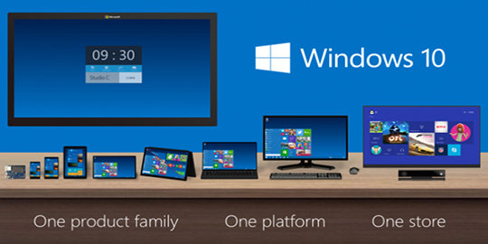 Yes! Microsoft siap bagikan Windows 10 di pertengahan tahun 2015