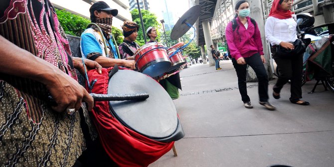 Minimalisir kejahatan jalanan, pengamen di Solo diamankan