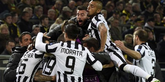 Perkasa, Juve tiga kali bobol gawang Borussia Dortmun