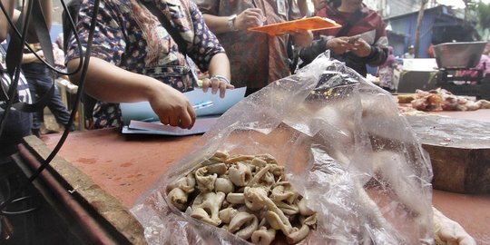 Waspada, ada usus ayam berformalin dijual di Pasar Palmerah