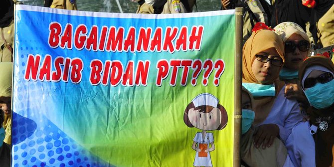 APBD mepet, bidan PTT di Flores Timur cuma diupah Rp 1 juta