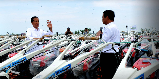 Traktor bantuan Jokowi untuk petani Sukoharjo mangkrak