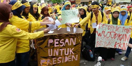 Mahasiswa UI kirim surat berisi empat tuntutan ke Jokowi