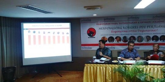 Survei Poltracking, nilai Jokowi tertinggi gantikan Mega pimpin PDIP