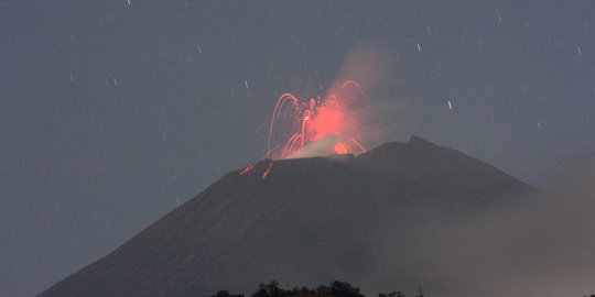 Gempa tremor di Gunung Slamet kembali terdeteksi