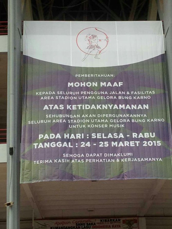 permohonan maaf pengelola gbk