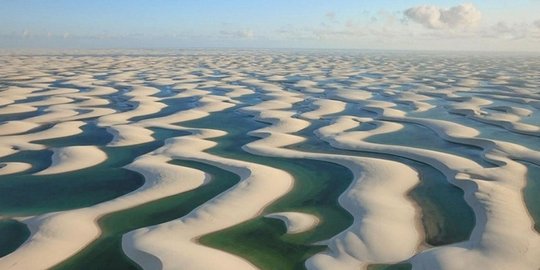 Lencois Maranhenses, keindahan gurun seribu oase di Brasil