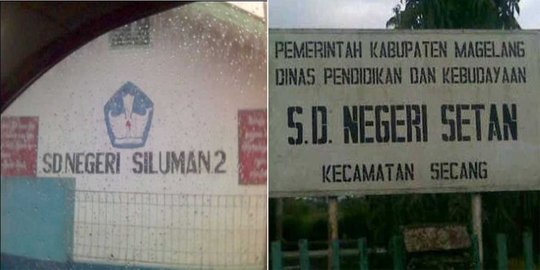 Ini sekolah paling menyeramkan, SD Setan dan SD Siluman