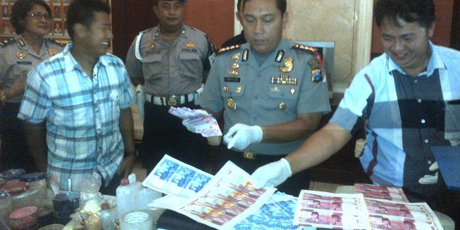 Polres Tulungagung bekuk kelompok pengedar uang palsu