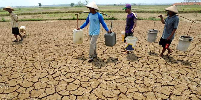 Tak ada air di sekolah, anak pelosok ini jalan 5 km naik gunung